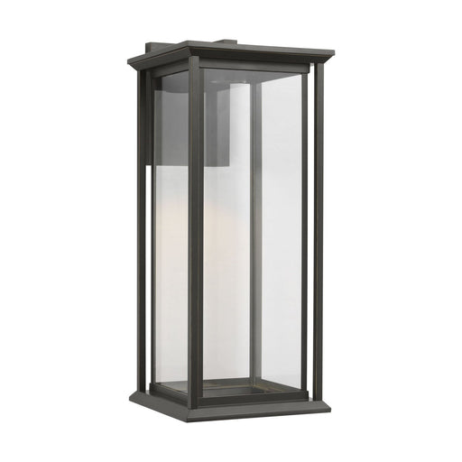 Audley 20" LED Outdoor Wall Lantern in Antique Bronze