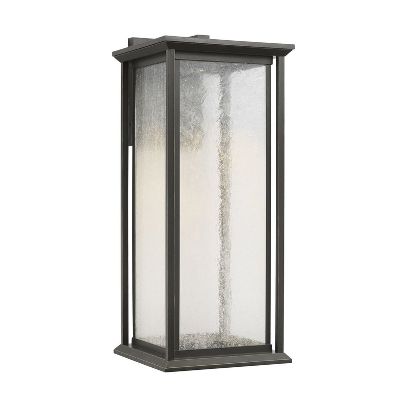 Audley 20" LED Outdoor Wall Lantern in Antique Bronze
