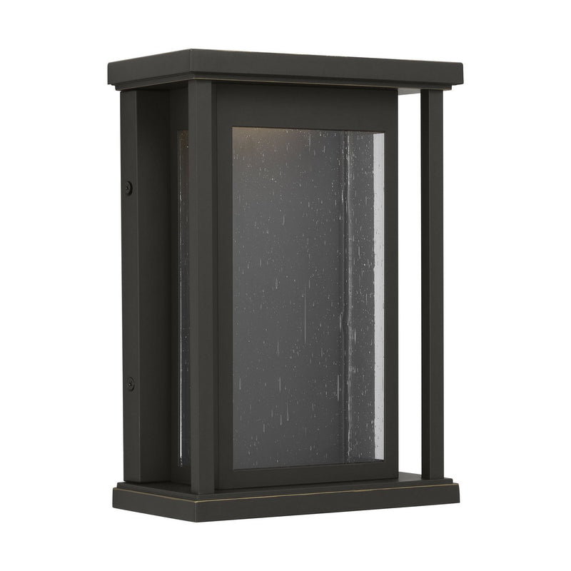 Faywood Small Outdoor Wall Lantern in Antique Bronze