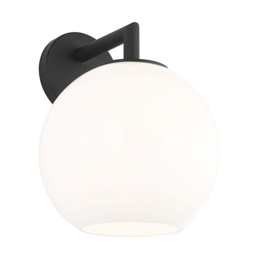 Toca Outdoor Wall Lantern in Textured Black