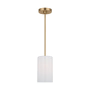 Rhett Mini Pendant in Satin Brass