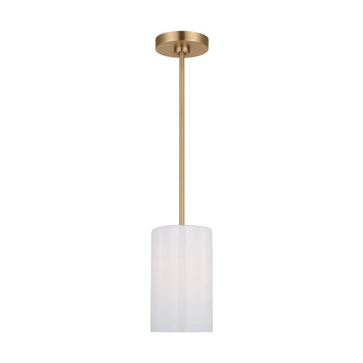 Rhett Mini Pendant in Satin Brass