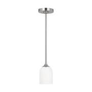 Emile Mini Pendant in Brushed Steel