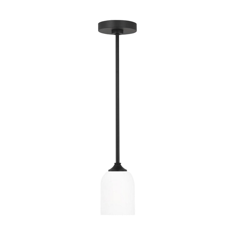 Emile Mini Pendant in Midnight Black