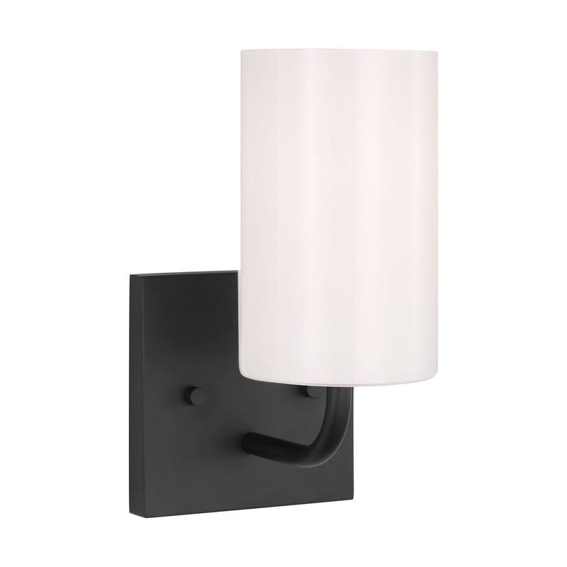 Rhett Bath Sconce in Midnight Black