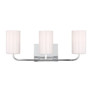 Rhett 3-Light Bath Vanity Light in Chrome