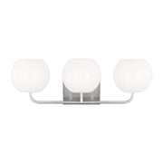 Rory 3-Light Bath Vanity Light in Brushed Steel