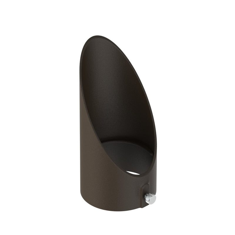 Varia Medium Accent Long Cowl in Textured Architectural Bronze