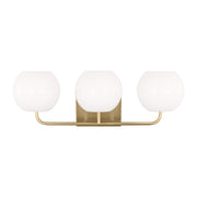 Rory 3-Light Bath Vanity Light in Satin Brass