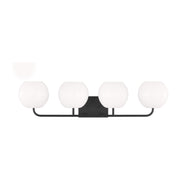 Rory 4-Light Bath Vanity Light in Midnight Black