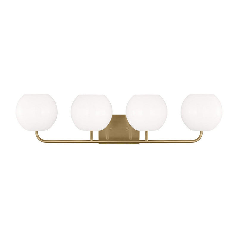 Rory 4-Light Bath Vanity Light in Satin Brass