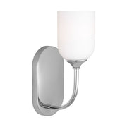 Emile Bath Sconce in Chrome