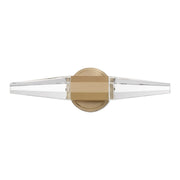 Beaumont 18" Bath Vanity Light in Noble Brass