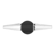 Beaumont 18" Bath Vanity Light in Black Lustre