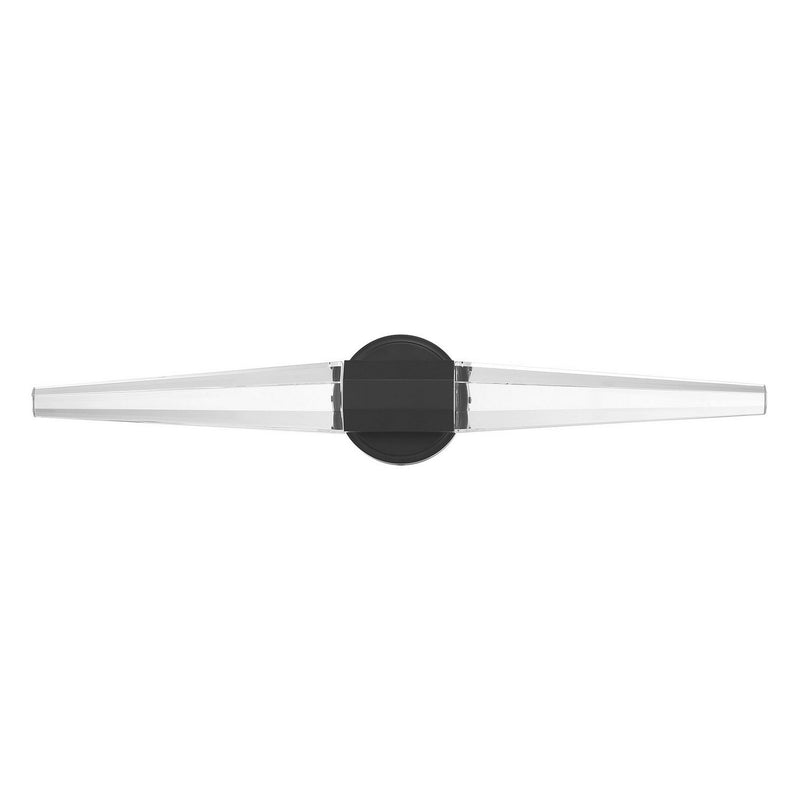 Beaumont 28" Bath Vanity Light in Black Lustre