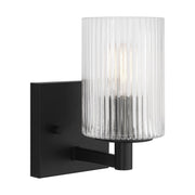Lando Bath Sconce in Midnight Black