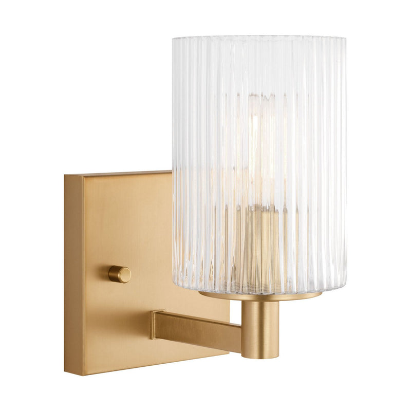 Lando Bath Sconce in Satin Brass