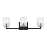Lando 3-Light Bath Vanity Light in Midnight Black