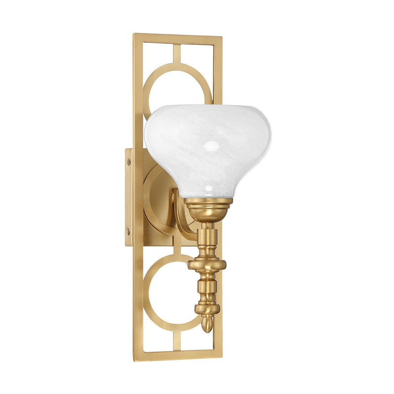 Allston Wall Sconce in Warm Brass