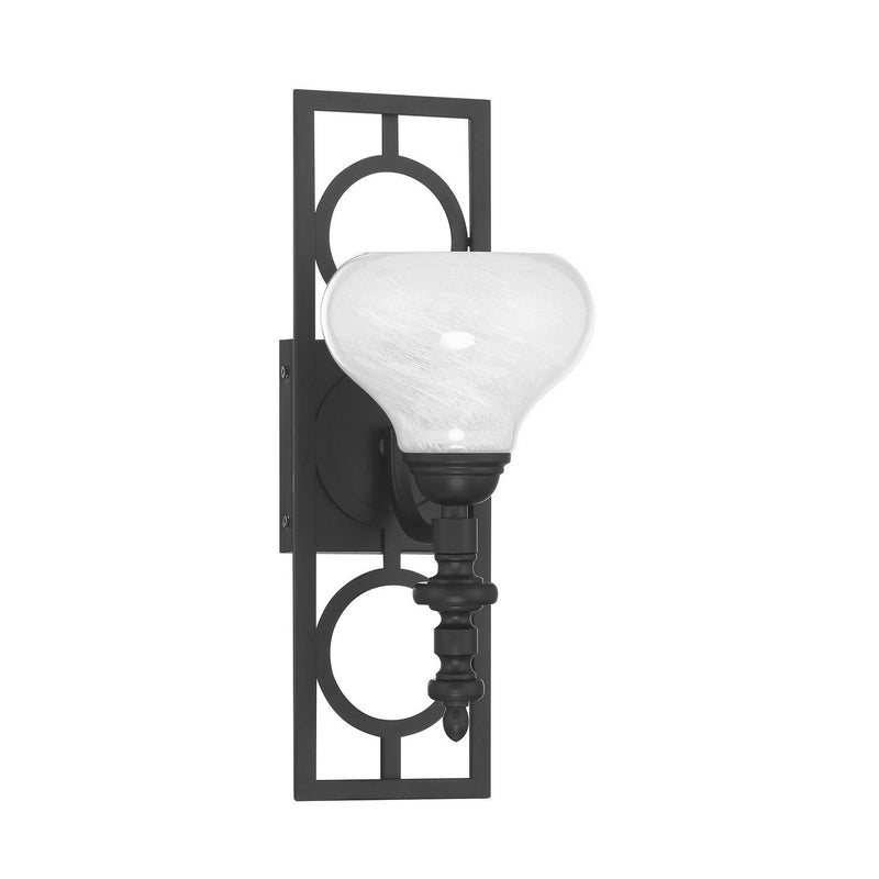 Allston Wall Sconce in Matte Black