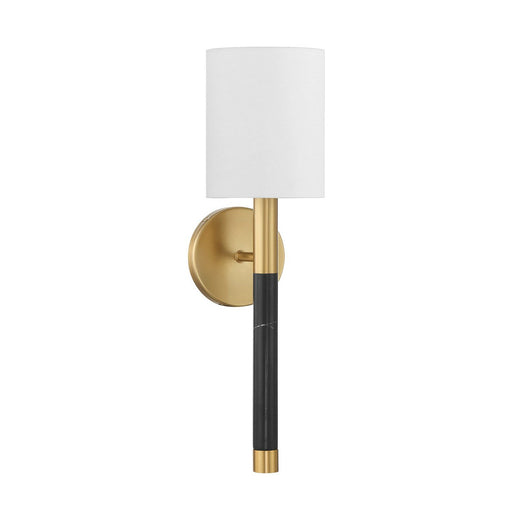 Conrad Wall Sconce in Warm Brass
