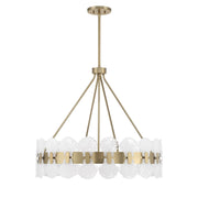 Bancroft 6-Light Pendant in Noble Brass