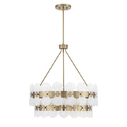 Bancroft 5-Light Pendant in Noble Brass