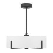 Mansell 26" Fan D'Lier in Matte Black
