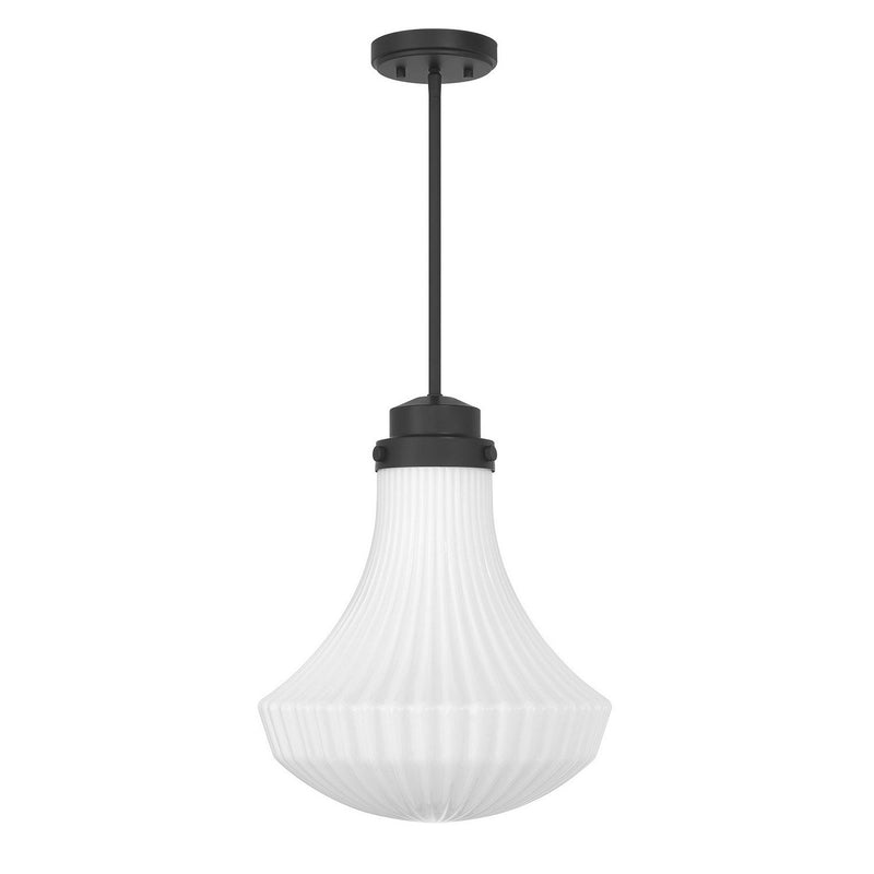 Bartlet Pendant in Matte Black