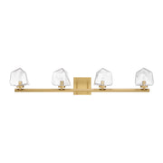 Castello 4-Light Bath Vanity Light in Warm Brass