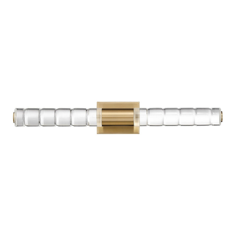 Beale 28" Bath Vanity Light in Noble Brass