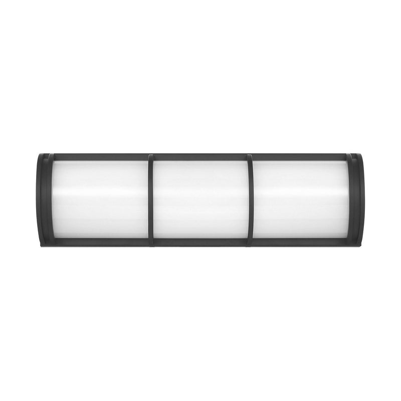 Harper 16" LED Bath Vanity Light in Matte Black