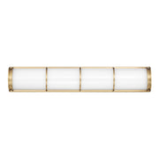 Harper 26" LED Bath Vanity Light in Warm Brass