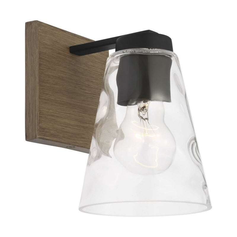 Dunton Bath Sconce in Midnight Black