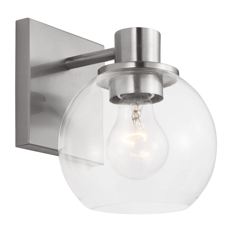 Rito Bath Sconce in Brushed Nickel
