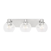 Rito 3-Light Bath Vanity Light in Chrome