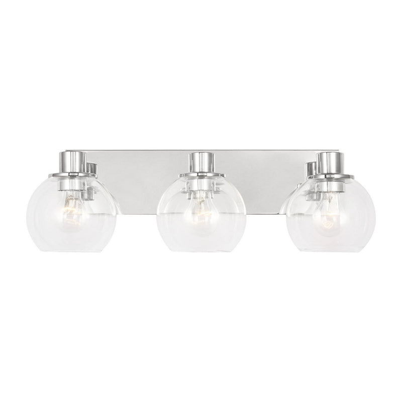 Rito 3-Light Bath Vanity Light in Chrome