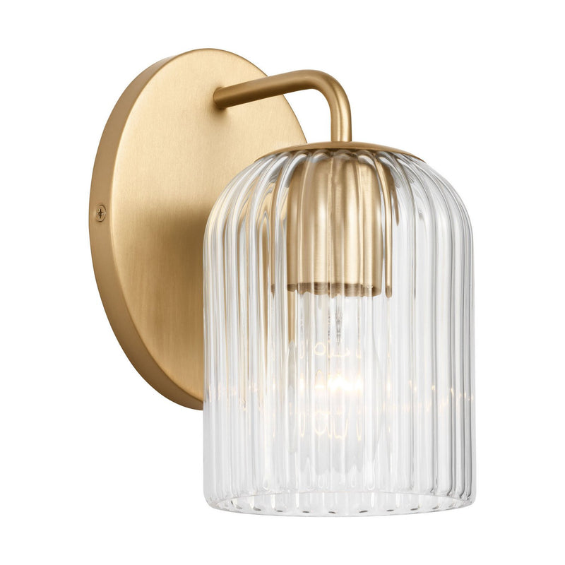 Eisele Bath Sconce in Satin Brass