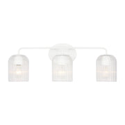 Eisele 3-Light Bath Vanity Light in Matte White