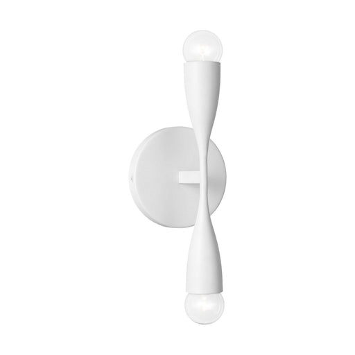 Maya 2-Light Wall Sconce in Matte White