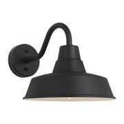 Barn Light StoneStrong Medium Outdoor Wall Sconce in Textured Black