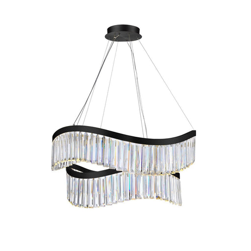 Jules 31" LED Pendant in Black
