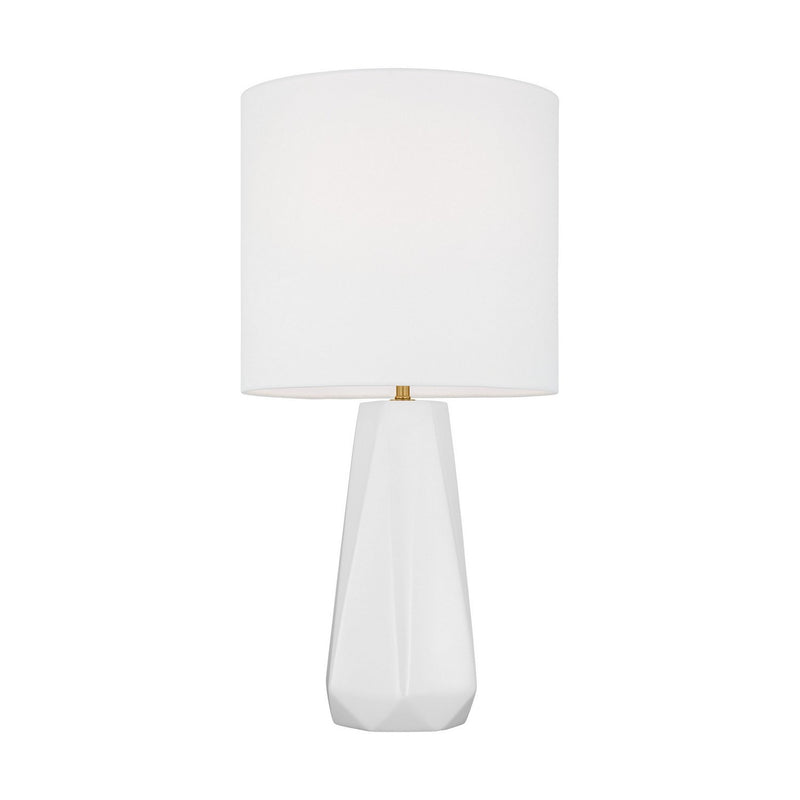 Moresby Medium Table Lamp in Gloss White