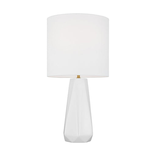 Moresby Medium Table Lamp in Gloss White