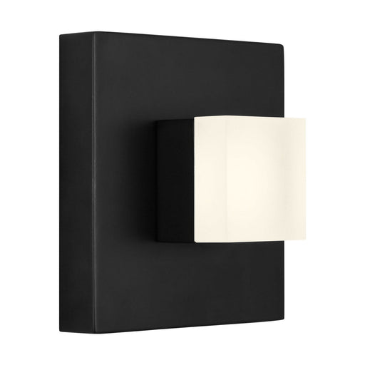 Brander Small Bath Sconce in Midnight Black