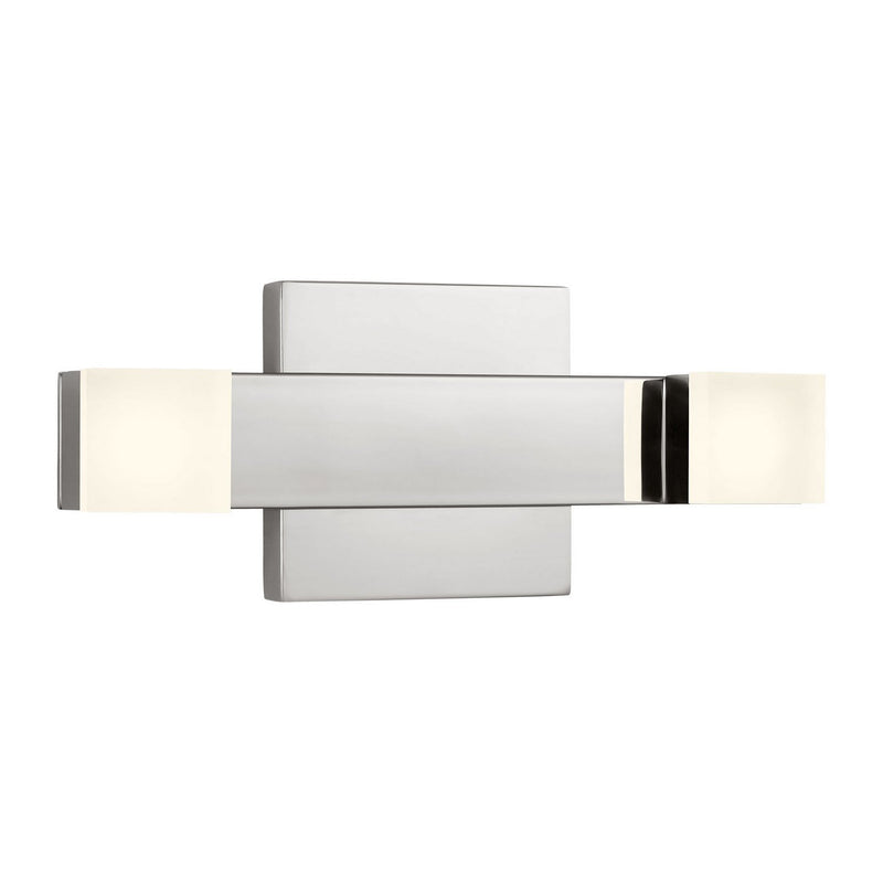 Brander Medium Bath Vanity Light in Chrome