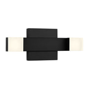 Brander Medium Bath Vanity Light in Midnight Black