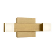 Brander Medium Bath Vanity Light in Satin Brass