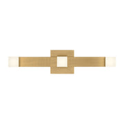 Brander Large Bath Vanity Light in Satin Brass