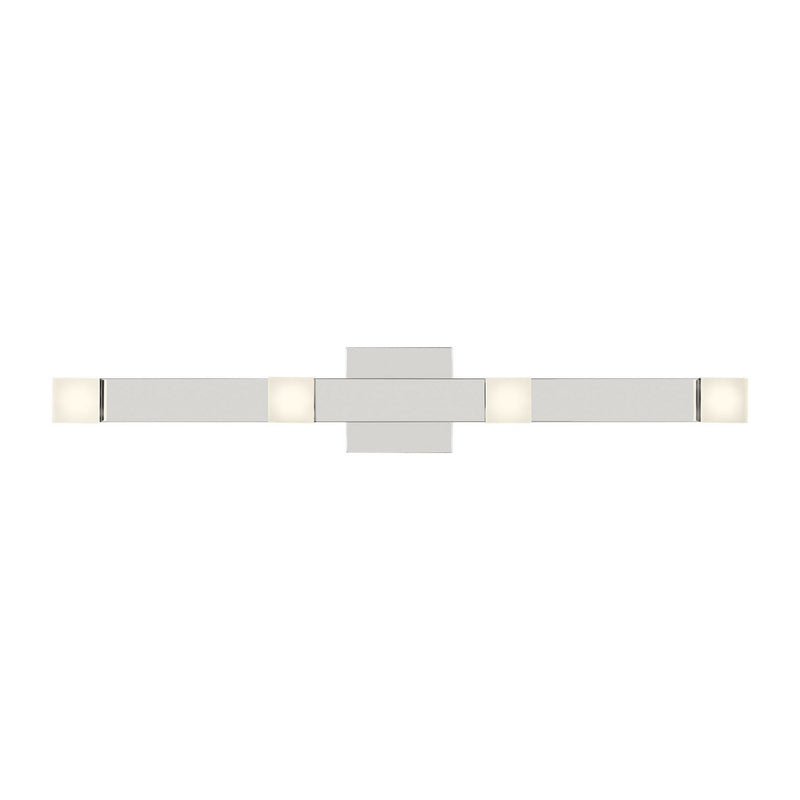 Brander Extra Large Bath Vanity Light in Chrome